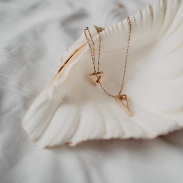 Golden Herringbone Necklace